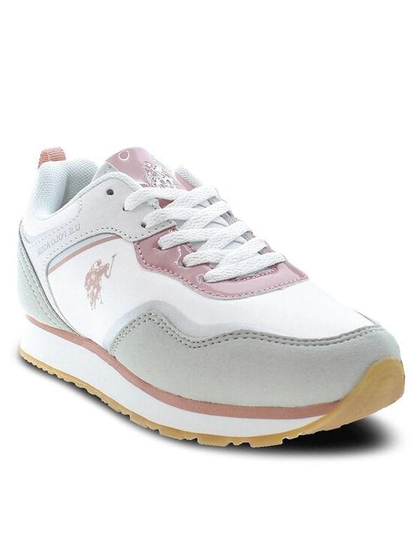 U.S. Polo Assn. U.S. Polo Assn. Сникърси Nobik NOBIK010 Бял
