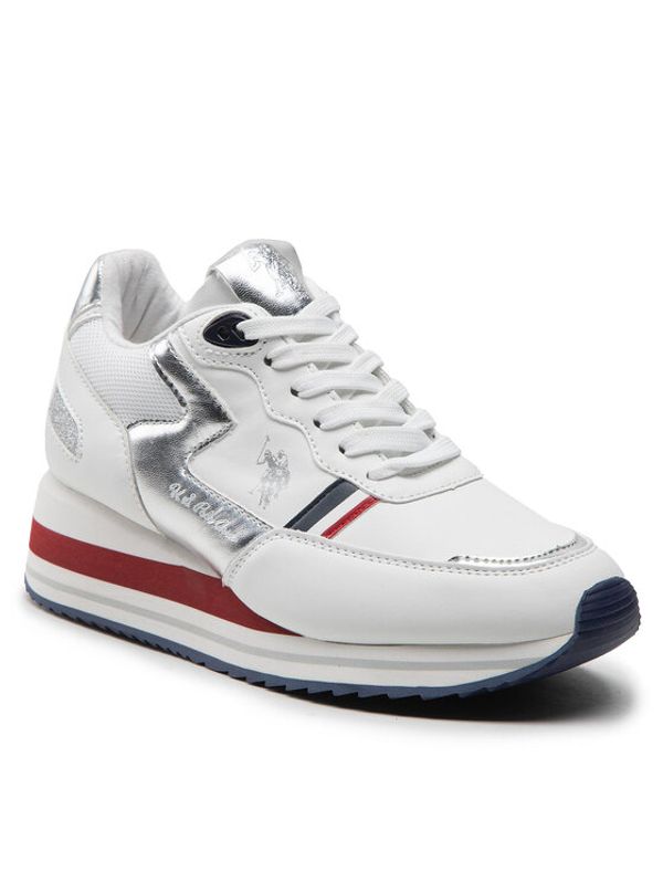 U.S. Polo Assn. U.S. Polo Assn. Сникърси Sylvi001E SYLVI001W/BYT2 Бял