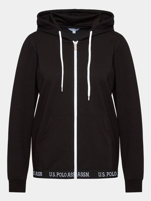 U.S. Polo Assn. U.S. Polo Assn. Суитшърт Lounge 16599 Черен Regular Fit