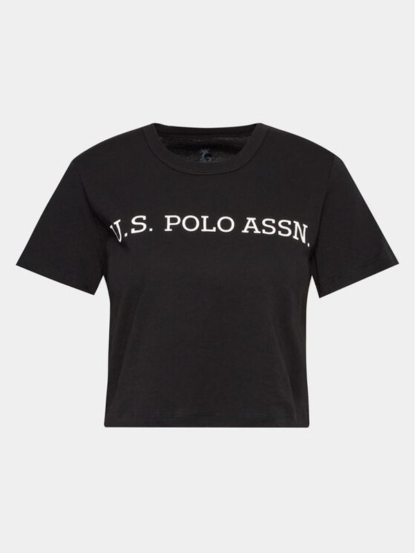 U.S. Polo Assn. U.S. Polo Assn. Тишърт 16609 Черен Slim Fit