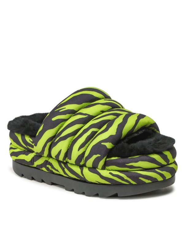 Ugg Ugg Чехли W Maxi Slide Tiger Print 1127075 Зелен