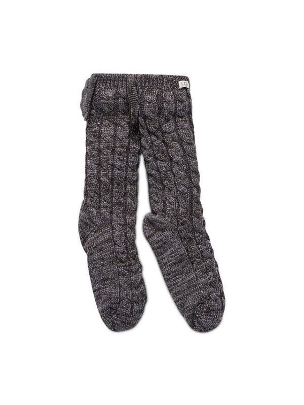 Ugg Ugg Чорапи дълги дамски W Laila Bow Fleece Lined Sock OS 1113637 Черен
