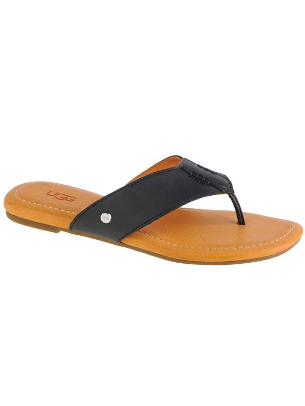 Ugg Ugg Джапанки UGG W Carey Flip Черен