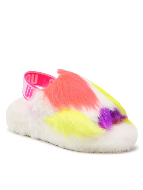 Ugg Ugg Пантофи W Fluff Yeah Party Spots 1125006 Цветен