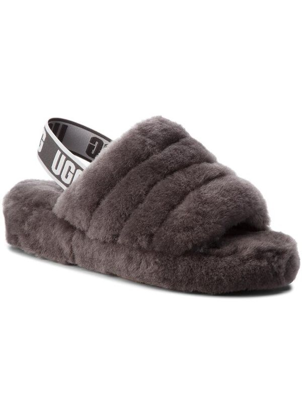 Ugg Ugg Пантофи W Fluff Yeah Slide 1095119 Сив