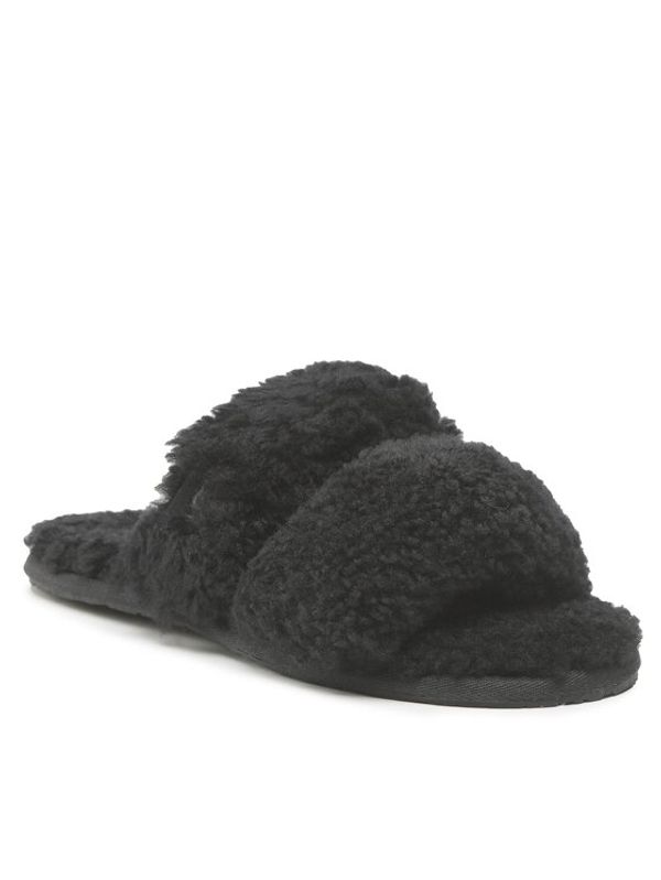 Ugg Ugg Пантофи W Maxi Curly Scuffetta 1130837 Черен