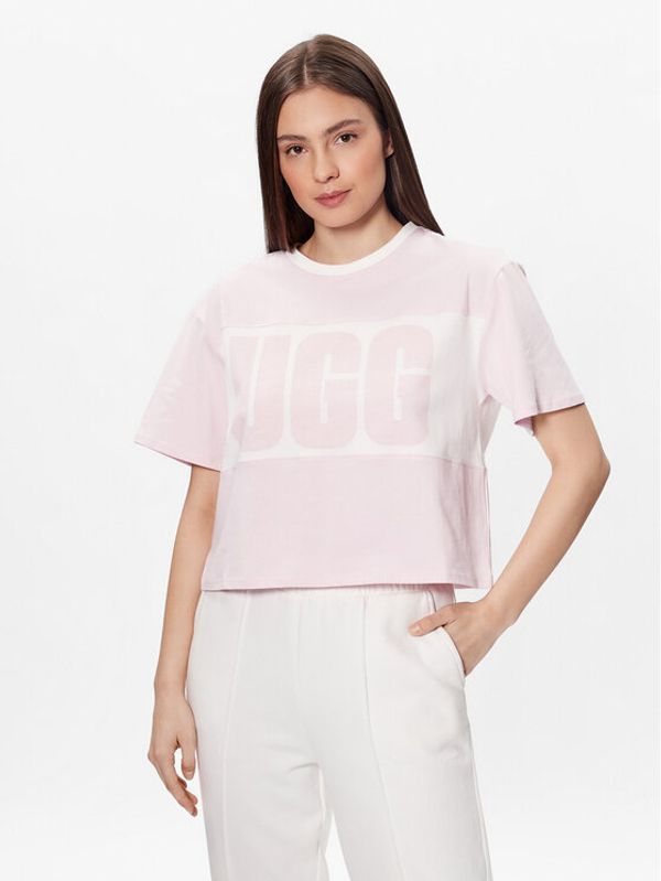 Ugg Ugg Тишърт Jordene 1136881 Розов Relaxed Fit