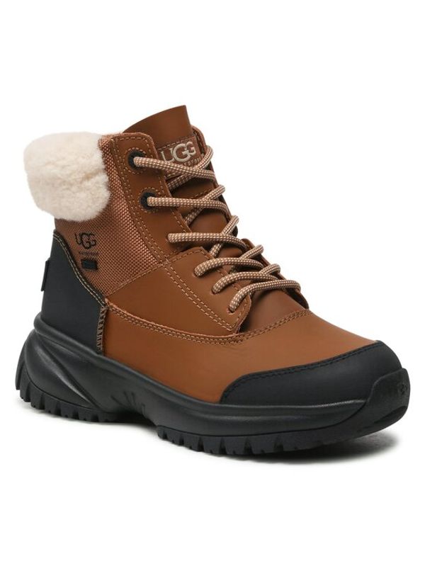 Ugg Ugg Туристически oбувки W Yose Fluff V2 1130901 Кафяв