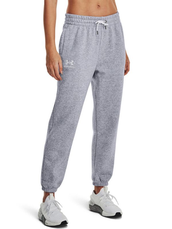 Under Armour Under Armour Долнище анцуг Essential Fleece Joggers 1373034 Сив Regular Fit