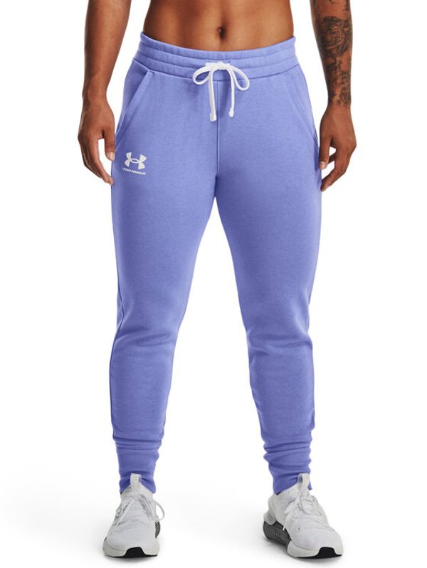 Under Armour Under Armour Долнище анцуг Rival Fleece Joggers 1356416 Виолетов Regular Fit