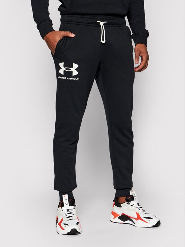 Under Armour Under Armour Долнище анцуг Rival Terry 1361642 Черен Regular Fit