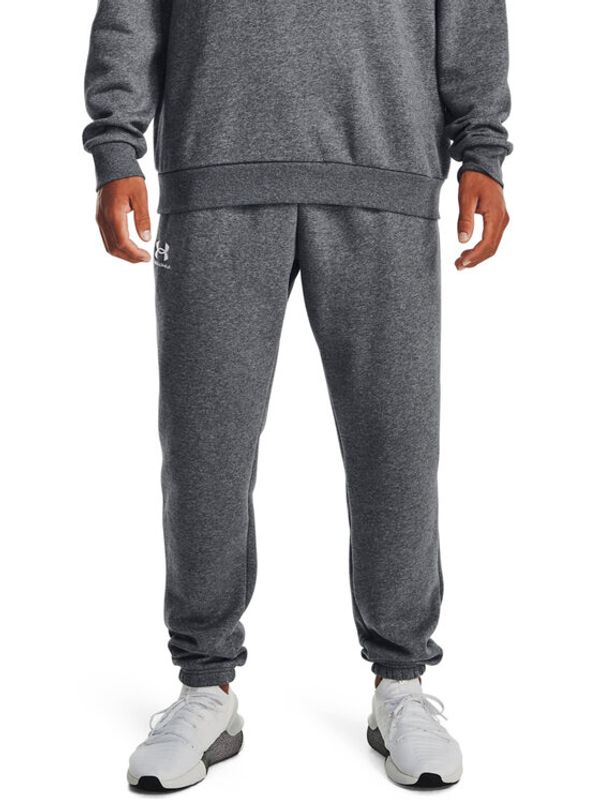 Under Armour Under Armour Долнище анцуг UA Essential Fleece Jogger 1373882 Сив Regular Fit