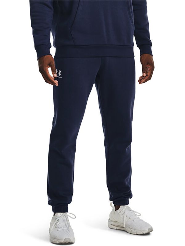 Under Armour Under Armour Долнище анцуг UA Essential Fleece Jogger 1373882 Тъмносин Regular Fit