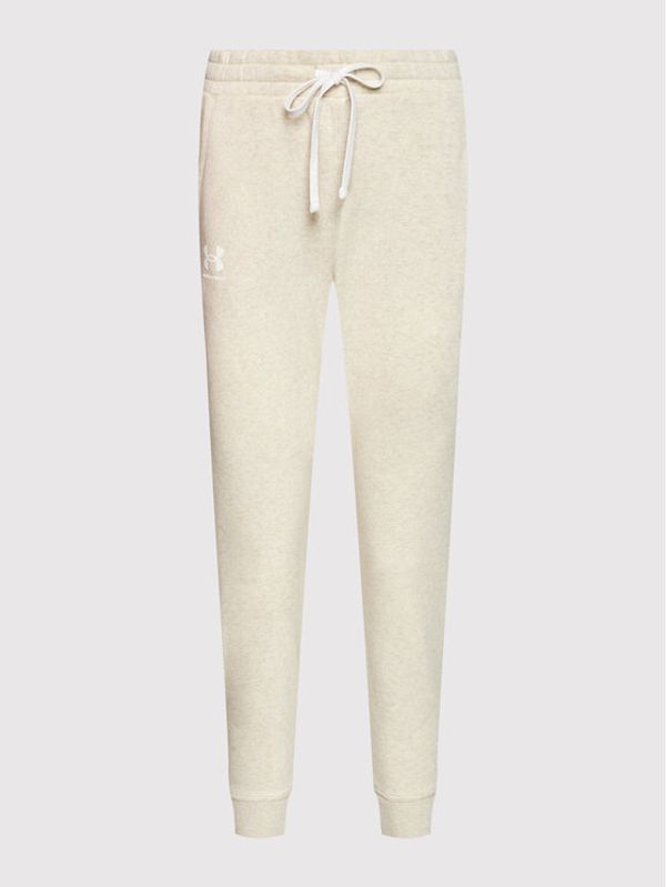 Under Armour Under Armour Долнище анцуг Ua Rival Fleece 1356416 Бежов Tapered Fit
