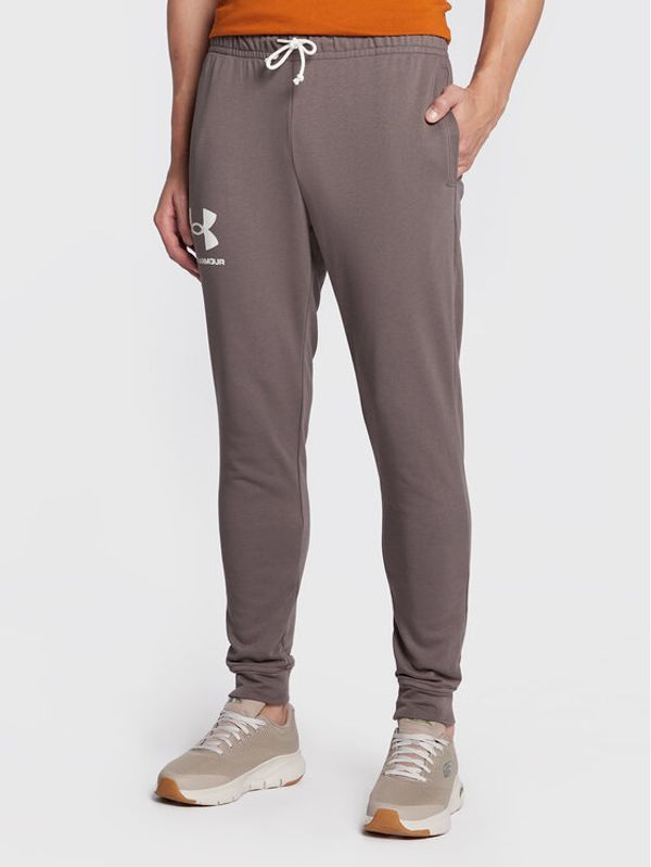 Under Armour Under Armour Долнище анцуг Ua Rival Terry 1361642 Сив Regular Fit