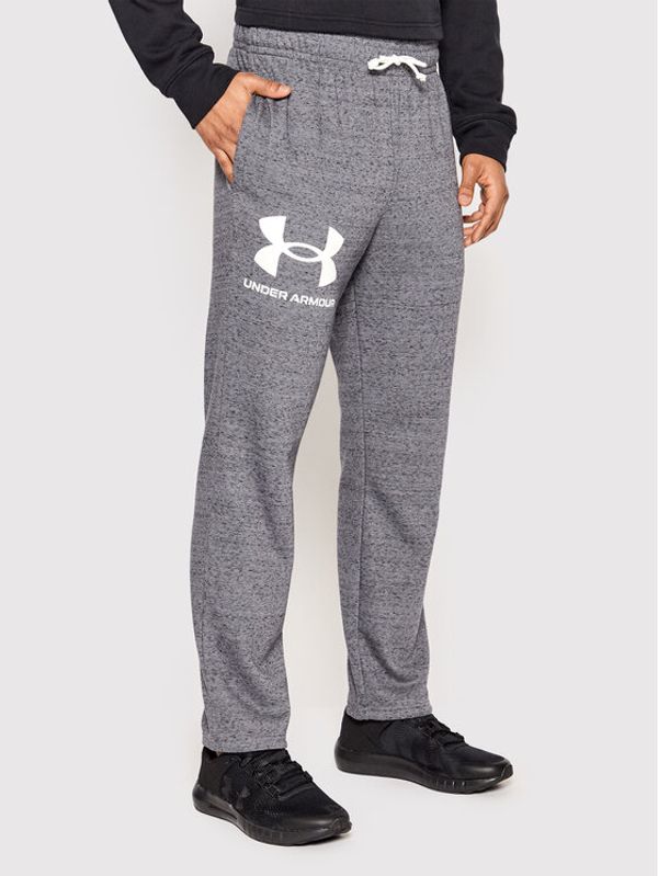 Under Armour Under Armour Долнище анцуг Ua Rival Terry 1361644 Сив Fitted Fit