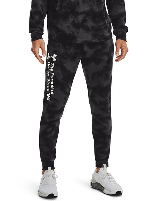 Under Armour Under Armour Долнище анцуг UA Rival Terry Novelty Jgr 1377593 Черен Regular Fit