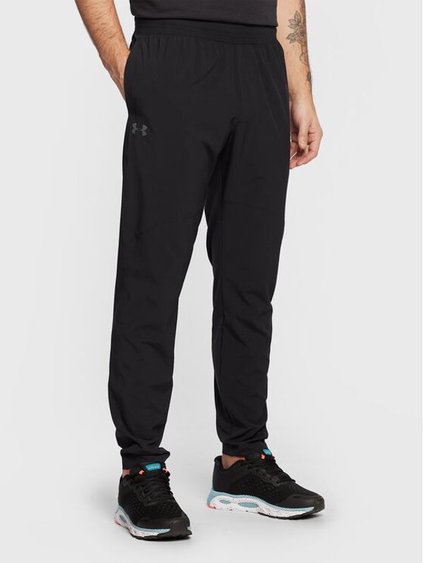 Under Armour Under Armour Долнище анцуг Ua Stretch 1366215 Черен Regular Fit