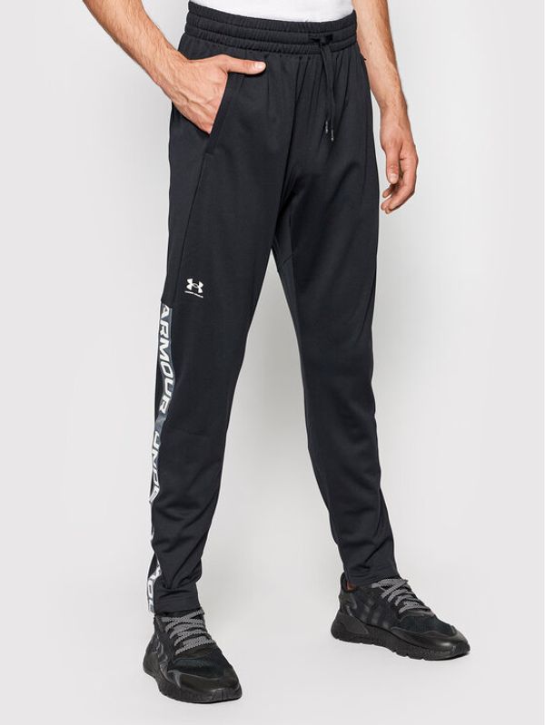 Under Armour Under Armour Долнище анцуг Ua Tricot Track 1366209 Черен Loose Fit
