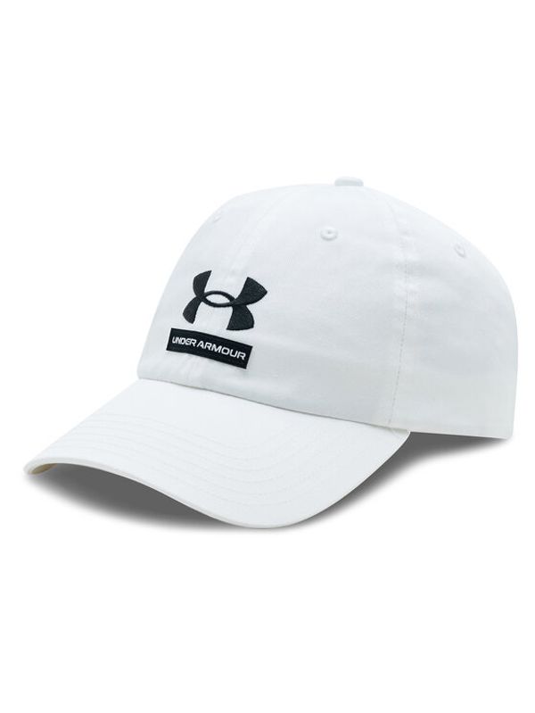 Under Armour Under Armour Шапка с козирка Branded Hat 1369783-100 Бял