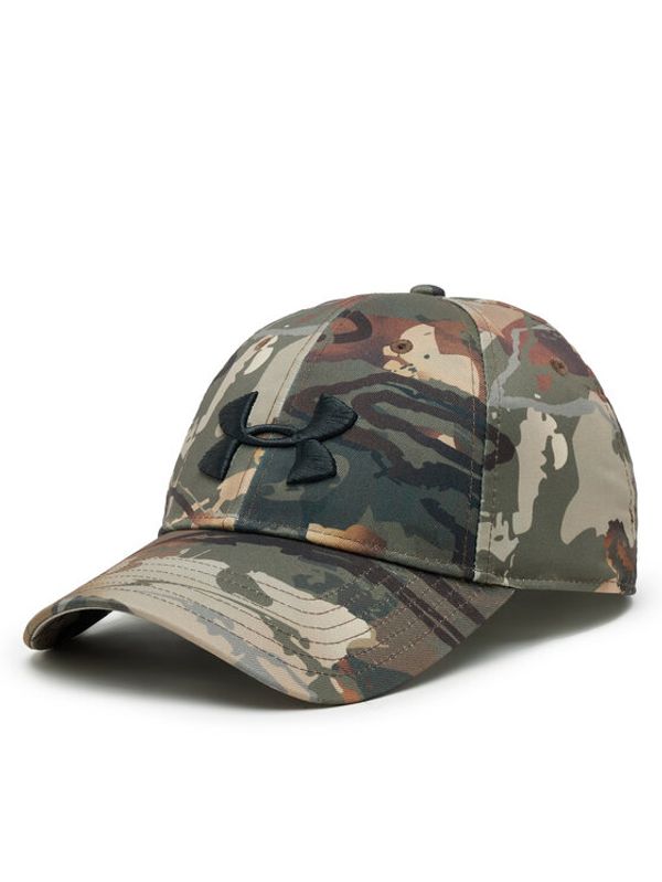 Under Armour Under Armour Шапка с козирка Camo 2.0 1300472 Зелен