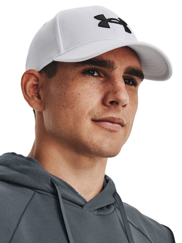 Under Armour Under Armour Шапка с козирка Men's UA Blitzing Adj 1376701-100 Бял