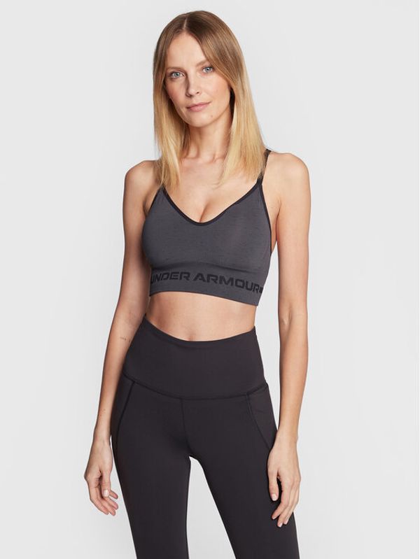 Under Armour Under Armour Спортен сутиен 1357232 Сив