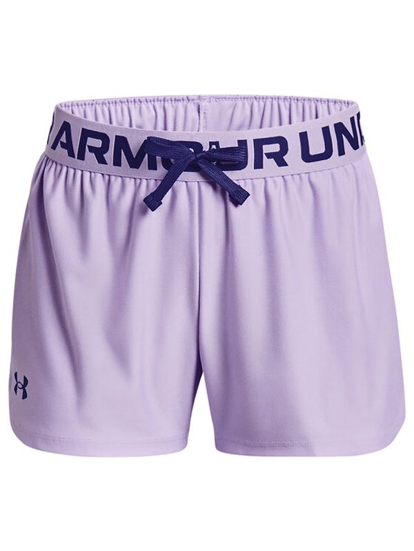 Under Armour Under Armour Спортни шорти Play Up Solid Shorts 1363372 Розов Regular Fit
