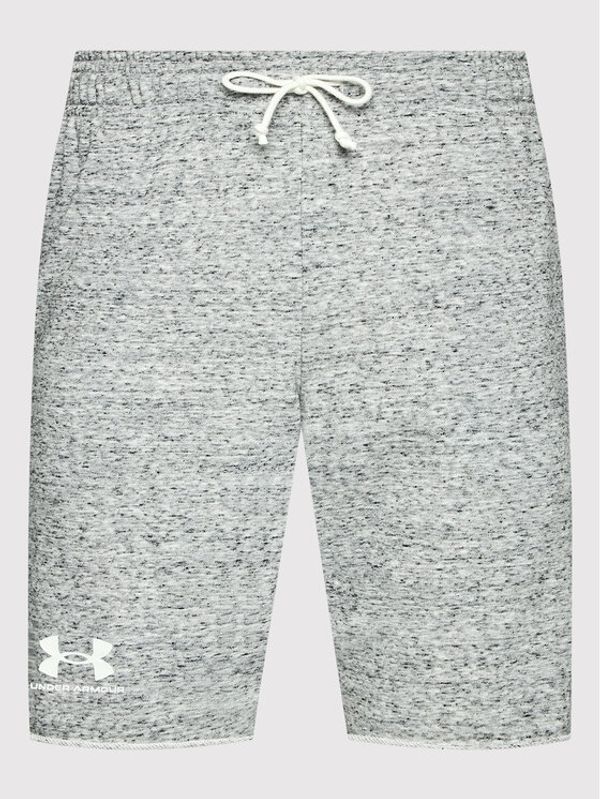 Under Armour Under Armour Спортни шорти Rival Terry 1361631 Сив Fitted Fit