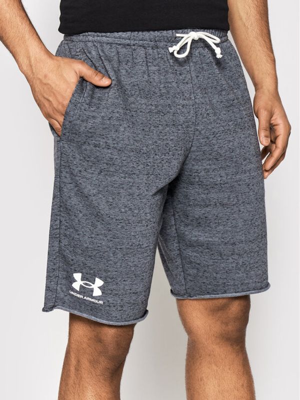Under Armour Under Armour Спортни шорти Ua Rival Terry 1361631 Сив Regular Fit