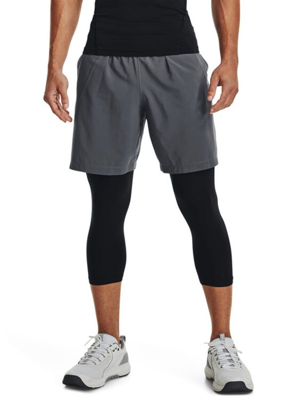 Under Armour Under Armour Спортни шорти UA Woven Graphic Shorts 1370388 Сив Regular Fit