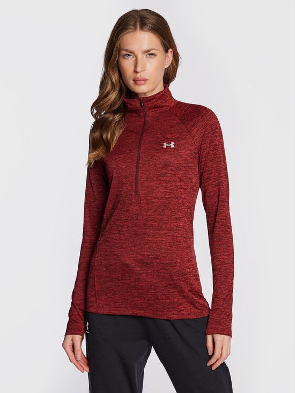 Under Armour Under Armour Суитшърт от техническо трико Ua Tech™ Twist 1320128 Червен Regular Fit