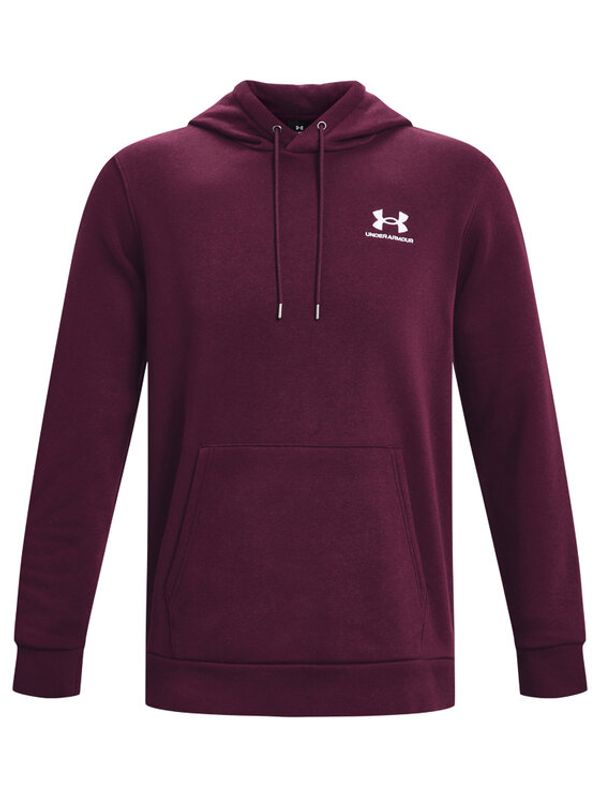 Under Armour Under Armour Суитшърт UA Essential Fleece Hoodie 1373880 Бордо Regular Fit