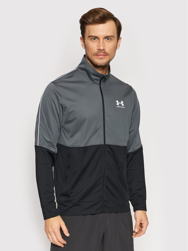 Under Armour Under Armour Суитшърт Ua Pique 1366202 Сив Fitted Fit