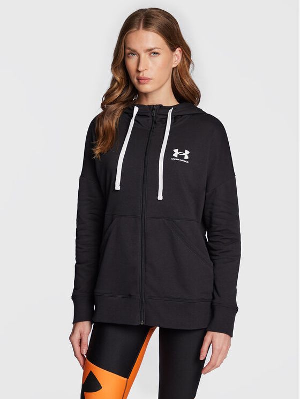 Under Armour Under Armour Суитшърт Ua Rival Fleece 1356400 Черен Regular Fit