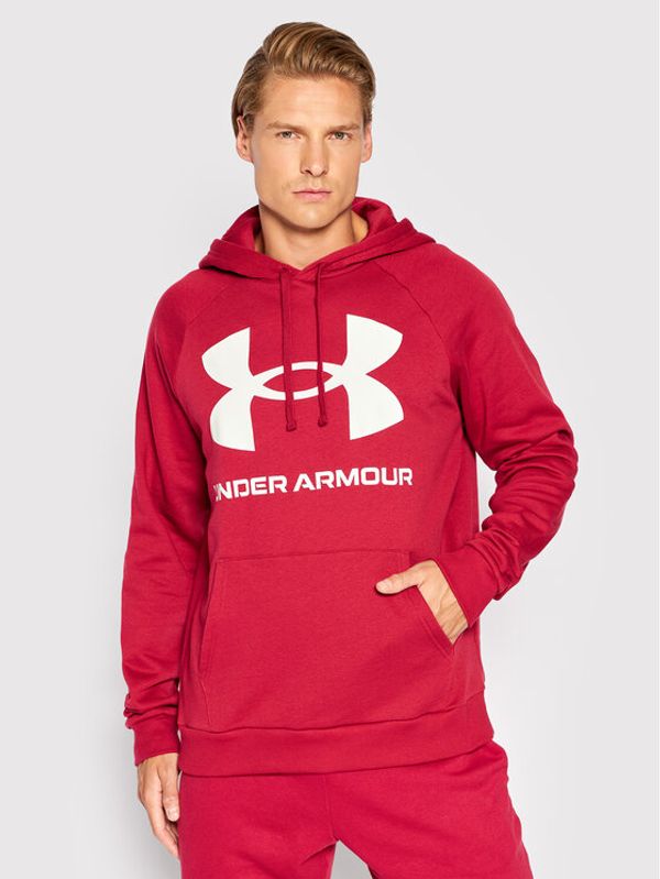 Under Armour Under Armour Суитшърт Ua Rival Fleece 1357093 Червен Relaxed Fit