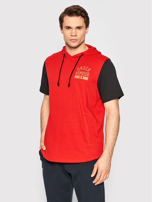 Under Armour Under Armour Суитшърт Ua Rival Fleece Big Logo 1370398 Червен Regular Fit