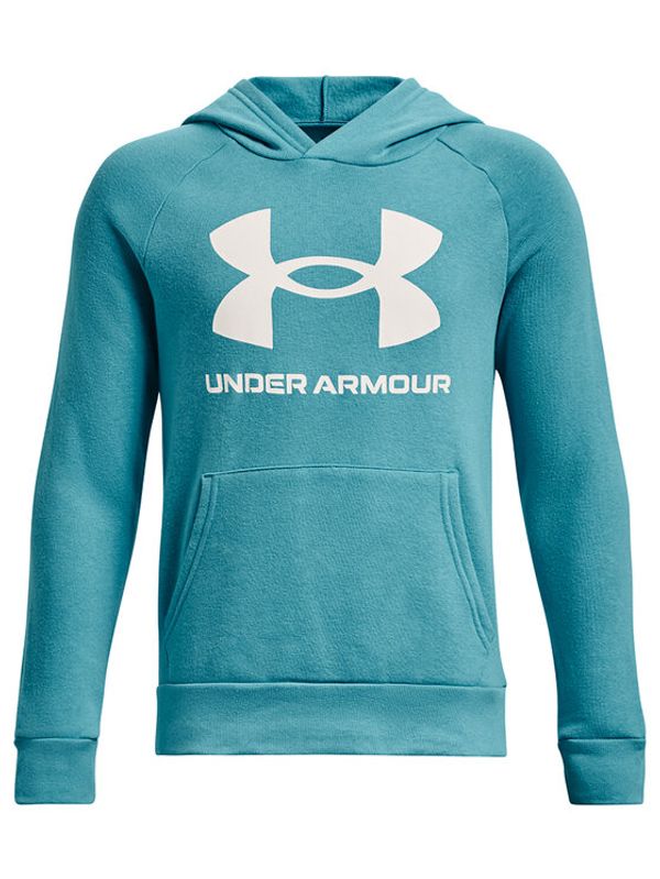 Under Armour Under Armour Суитшърт UA Rival Fleece Hoodie 1357585 Зелен Relaxed Fit