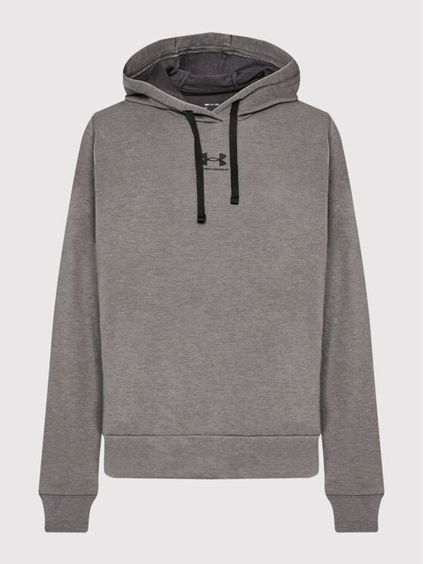Under Armour Under Armour Суитшърт Ua Rival Terry 1369855 Сив Loose Fit
