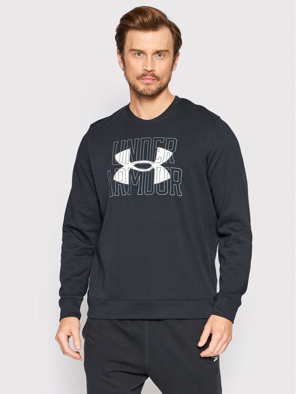 Under Armour Under Armour Суитшърт Ua Rival Terry 1370391 Черен Relaxed Fit