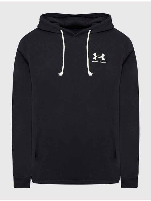 Under Armour Under Armour Суитшърт Ua Rival Terry 1370401 Черен Loose Fit