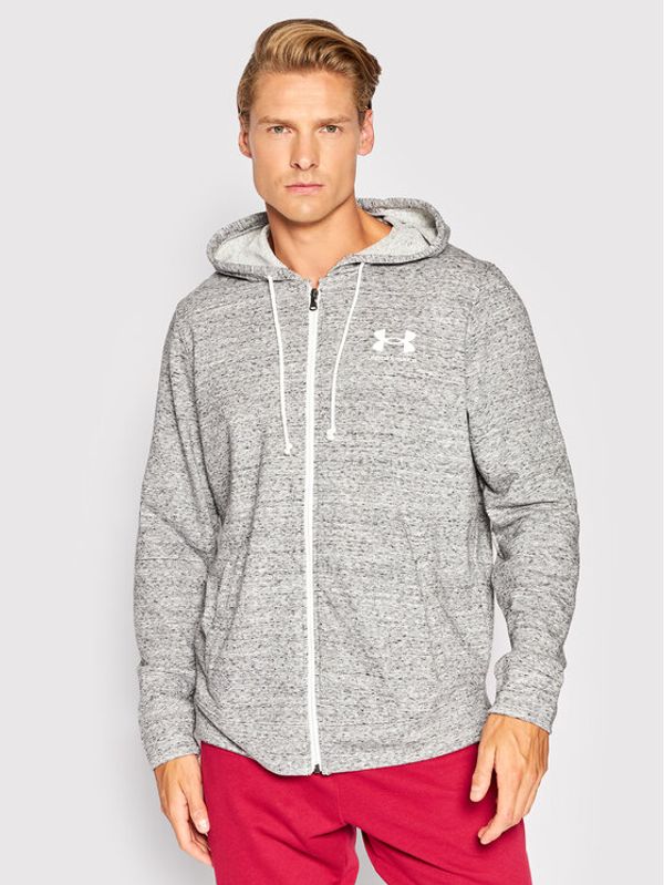 Under Armour Under Armour Суитшърт Ua Rival Terry 1370409 Сив Loose Fit