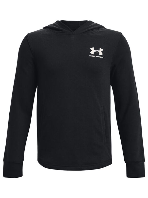 Under Armour Under Armour Суитшърт UA Rival Terry Hoodie 1377251 Черен Relaxed Fit