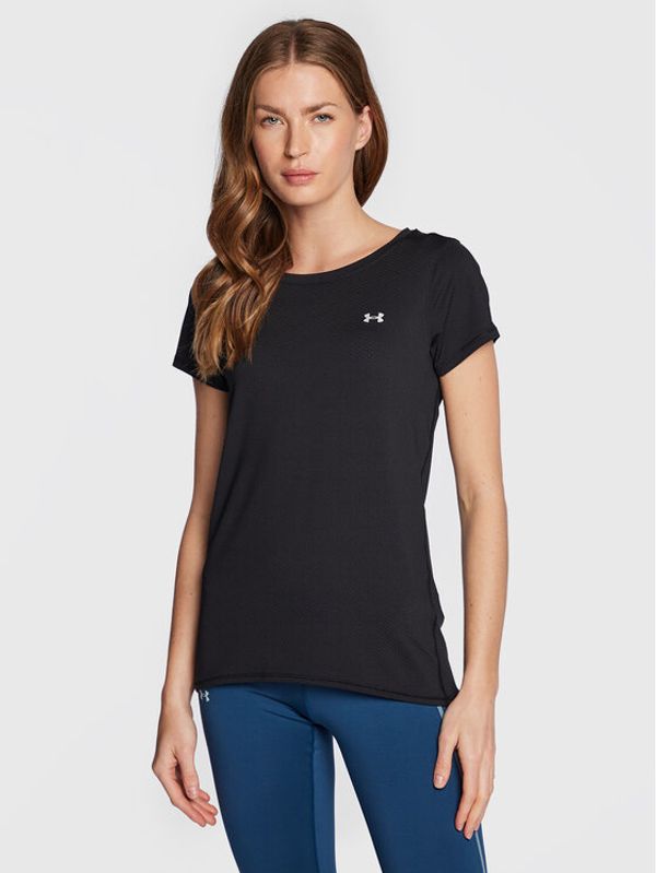 Under Armour Under Armour Тениска от техническо трико HeatGear® 1328964 Черен Regular Fit