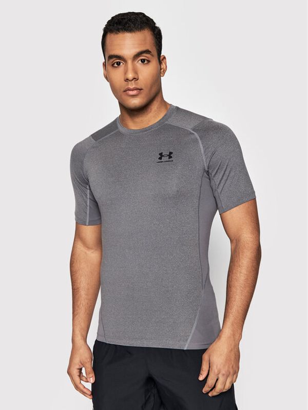 Under Armour Under Armour Тениска от техническо трико HeatGear® 1361518 Сив Slim Fit