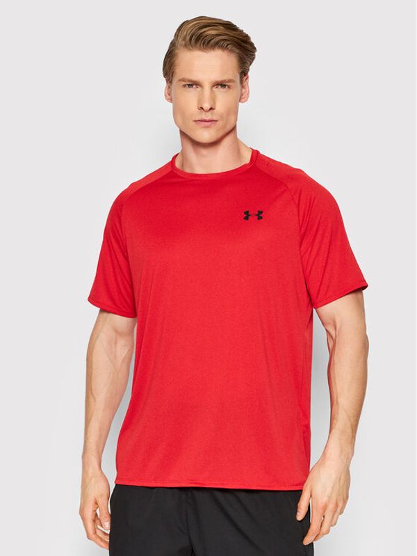 Under Armour Under Armour Тениска от техническо трико Tech™ 2.0 1345317 Червен Regular Fit