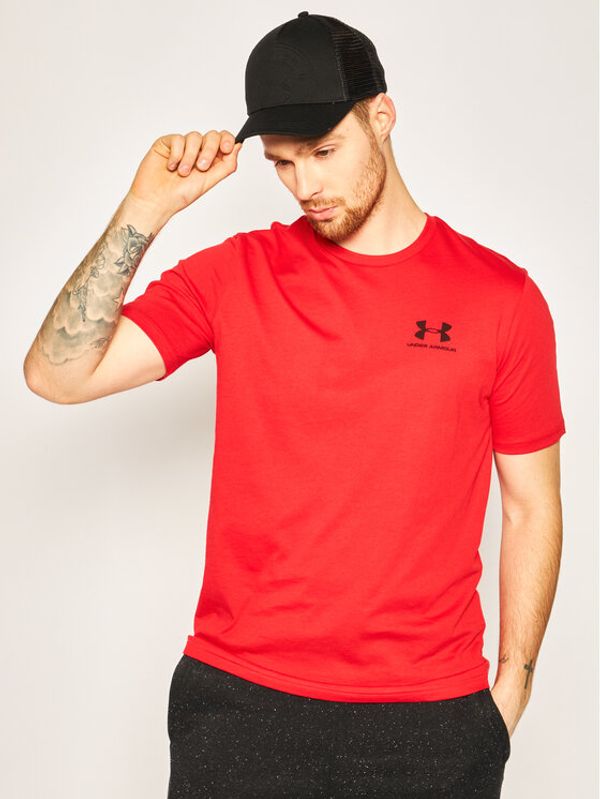 Under Armour Under Armour Тишърт 1326799 Червен Loose Fit