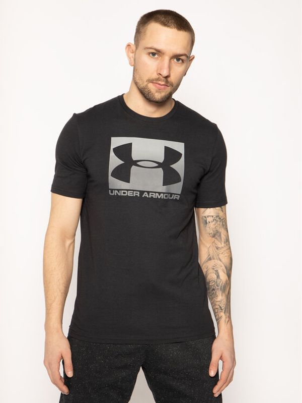 Under Armour Under Armour Тишърт Ua Boxed Sportstyle 1329581 Черен Loose Fit