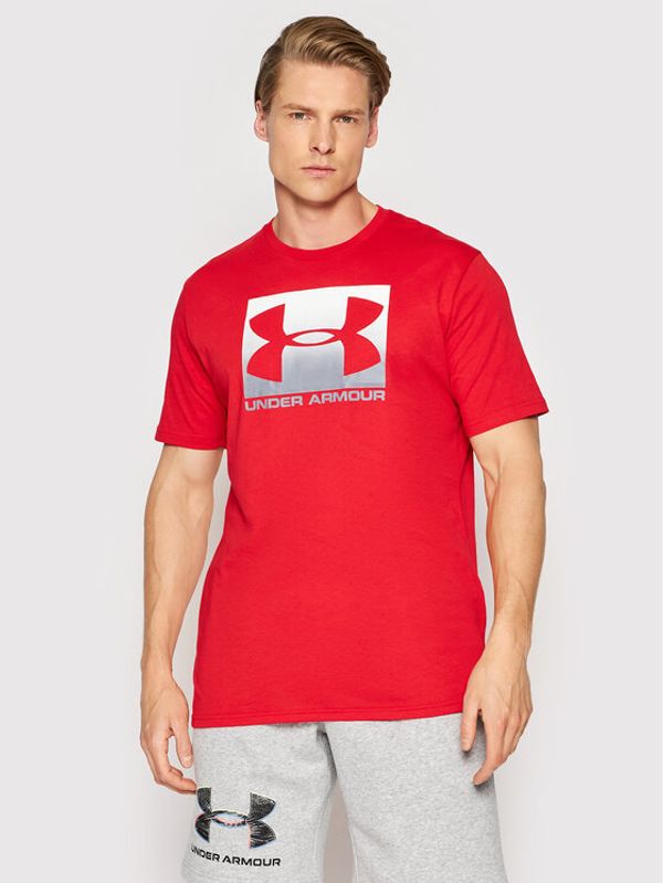 Under Armour Under Armour Тишърт Ua Boxed Sportstyle 1329581 Червен Loose Fit