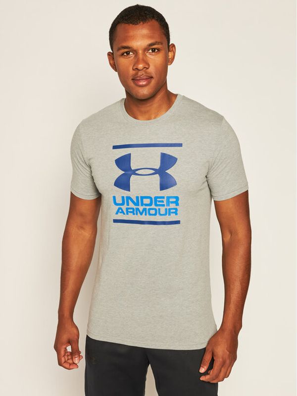 Under Armour Under Armour Тишърт Ua Gl Foundation 1326849 Сив Loose Fit